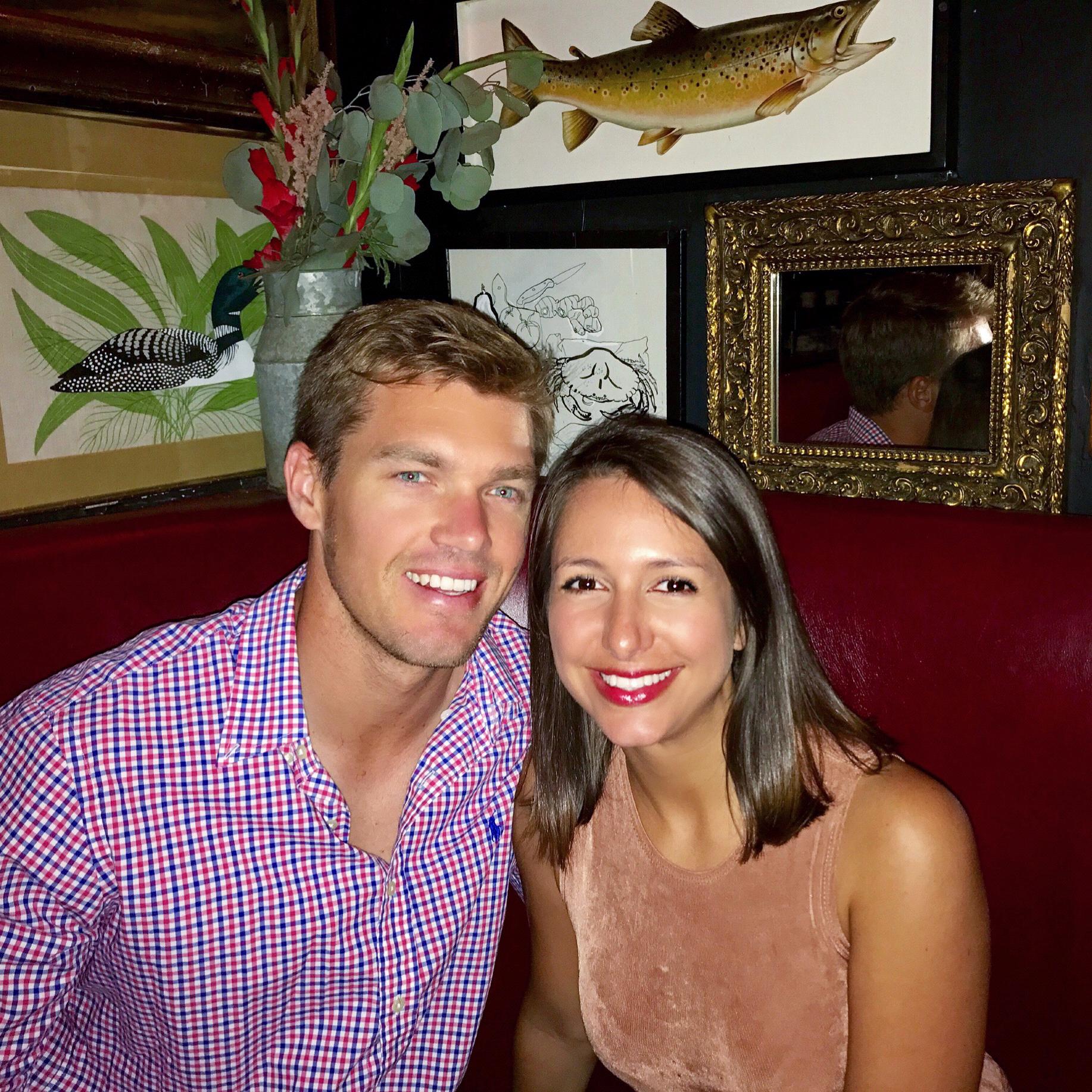 Celebrating Christina's birthday in NYC for the first time