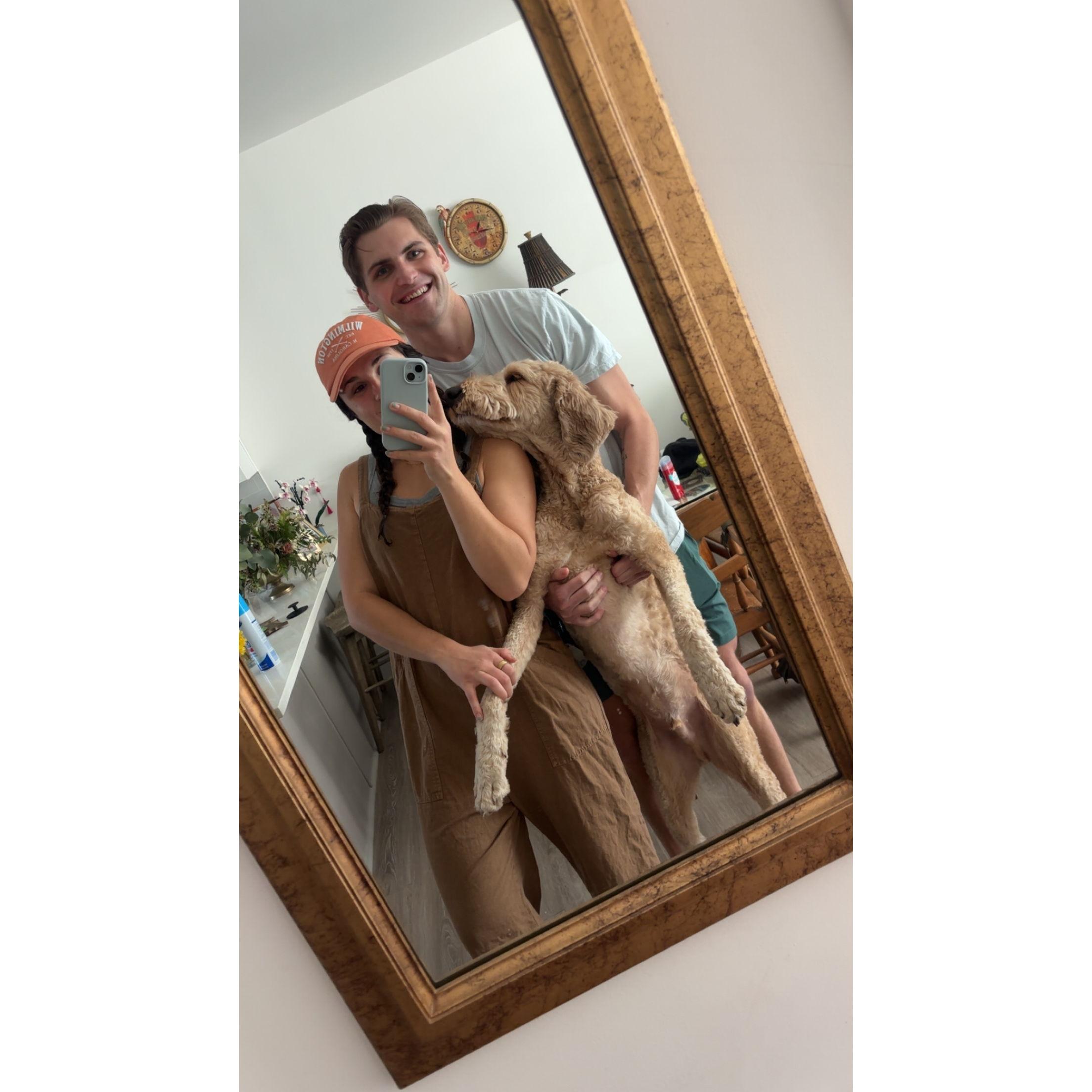 One of our many mirror photos!