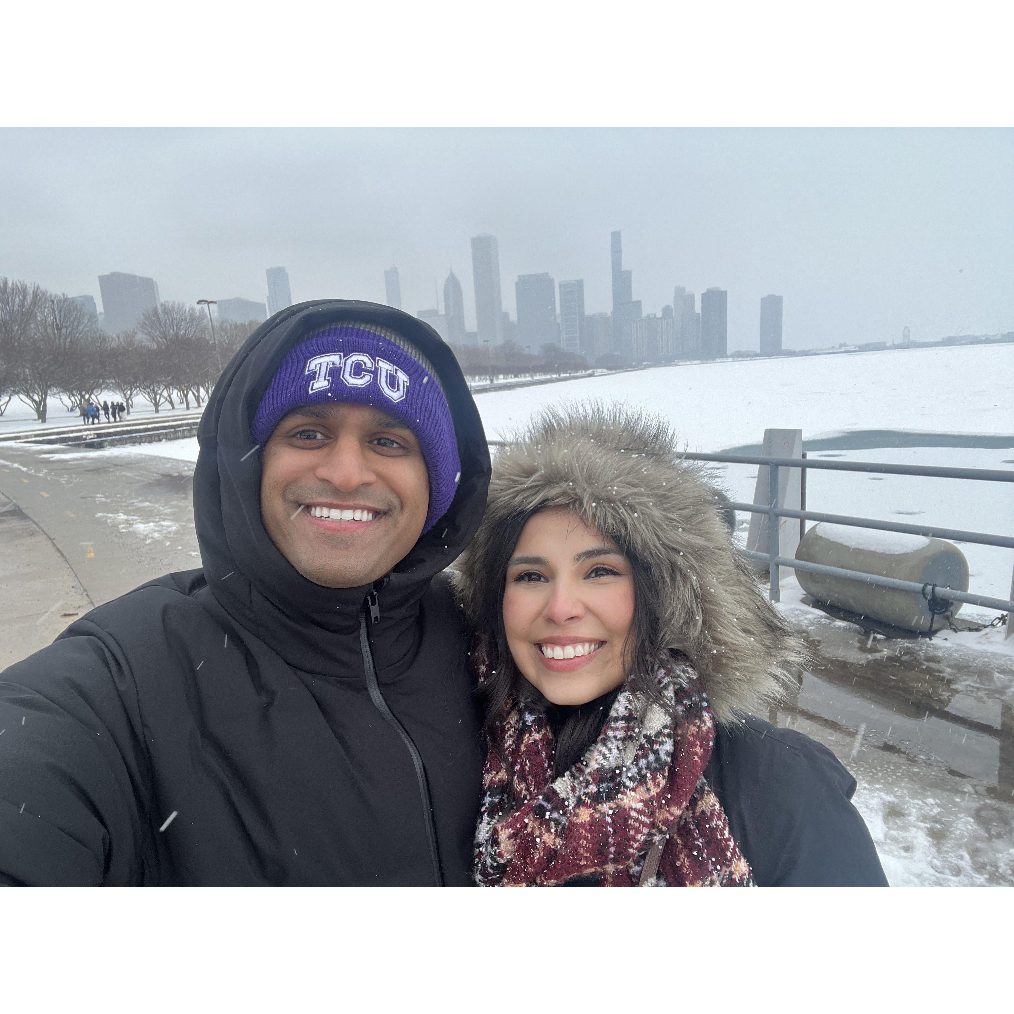 First Chicago Winter! #Survivors