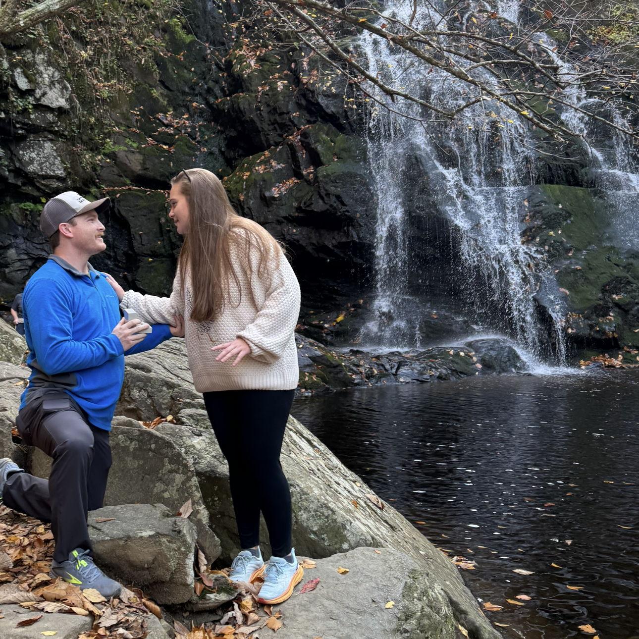 The proposal: shocked was an understatement