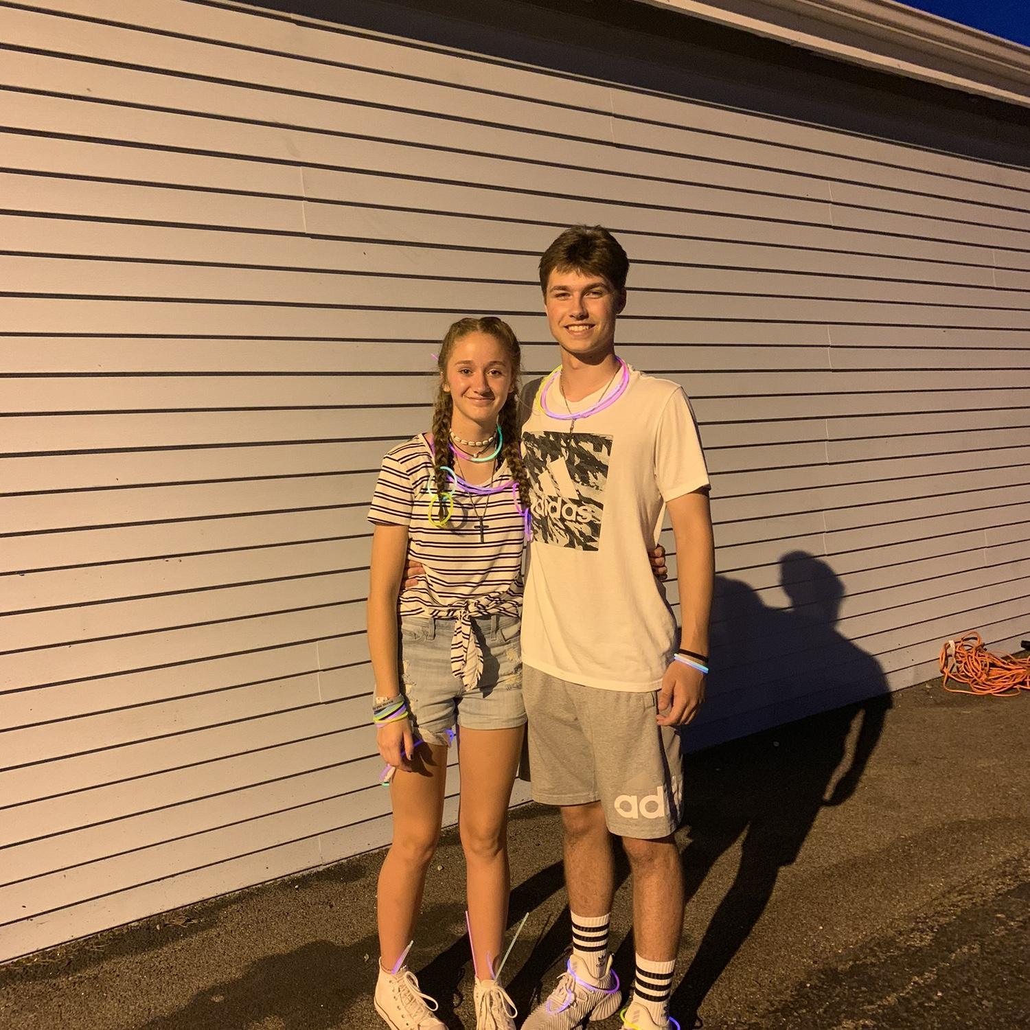 First Summer Scream camp together! After spending 1 year apart. 2019 (not yet dating!)