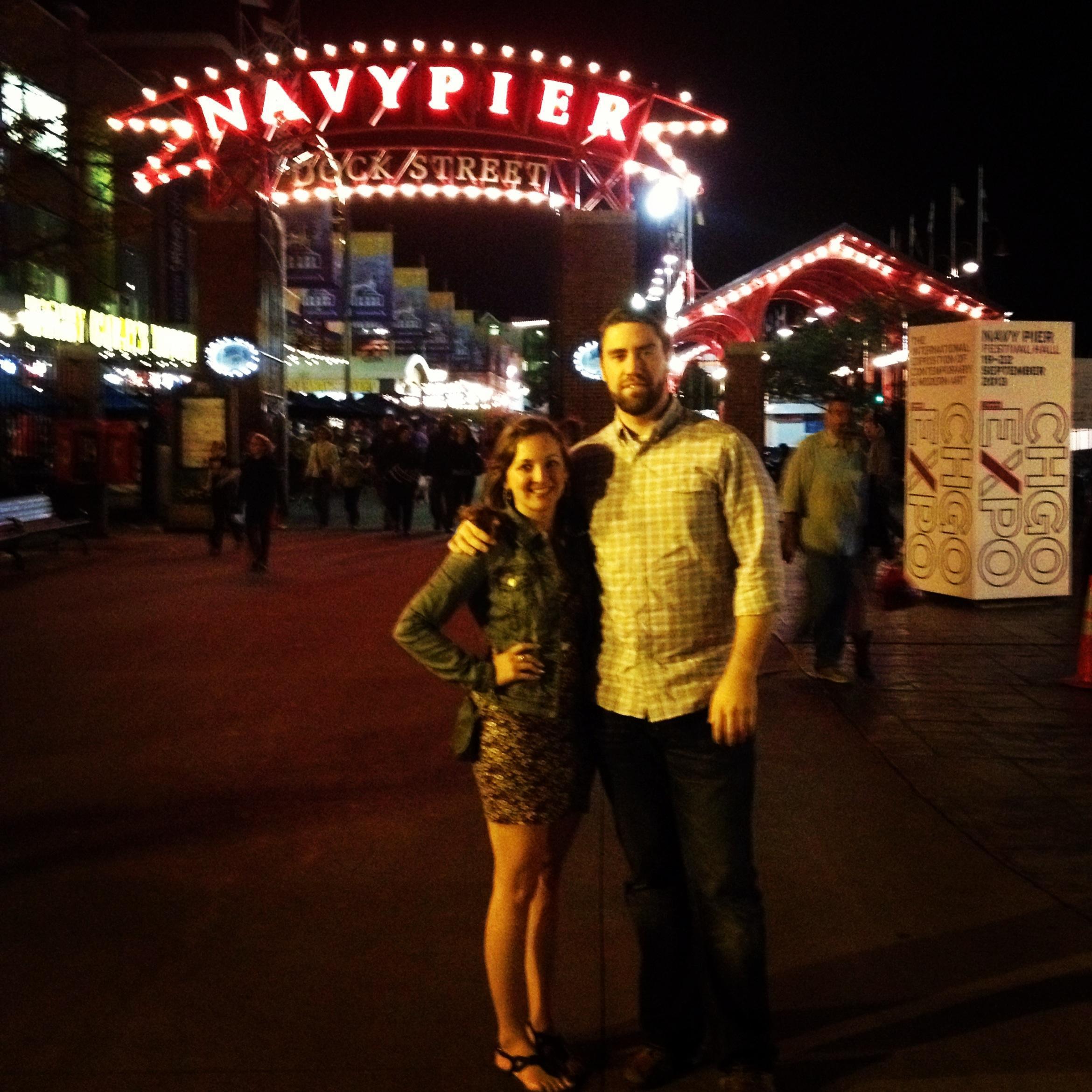 First trip to Chicago together