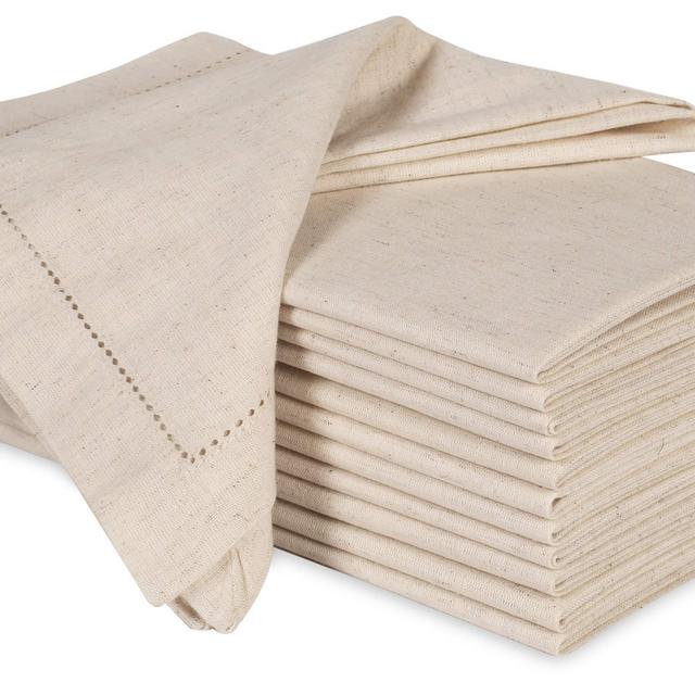 Cotton Dinner Napkins - Set of 12