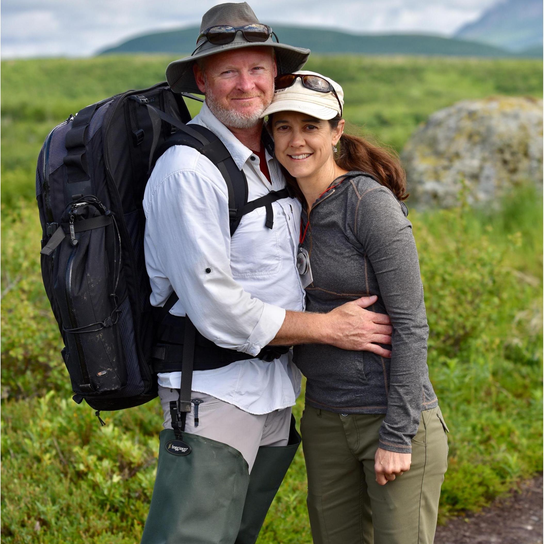In the wilds of Alaska!