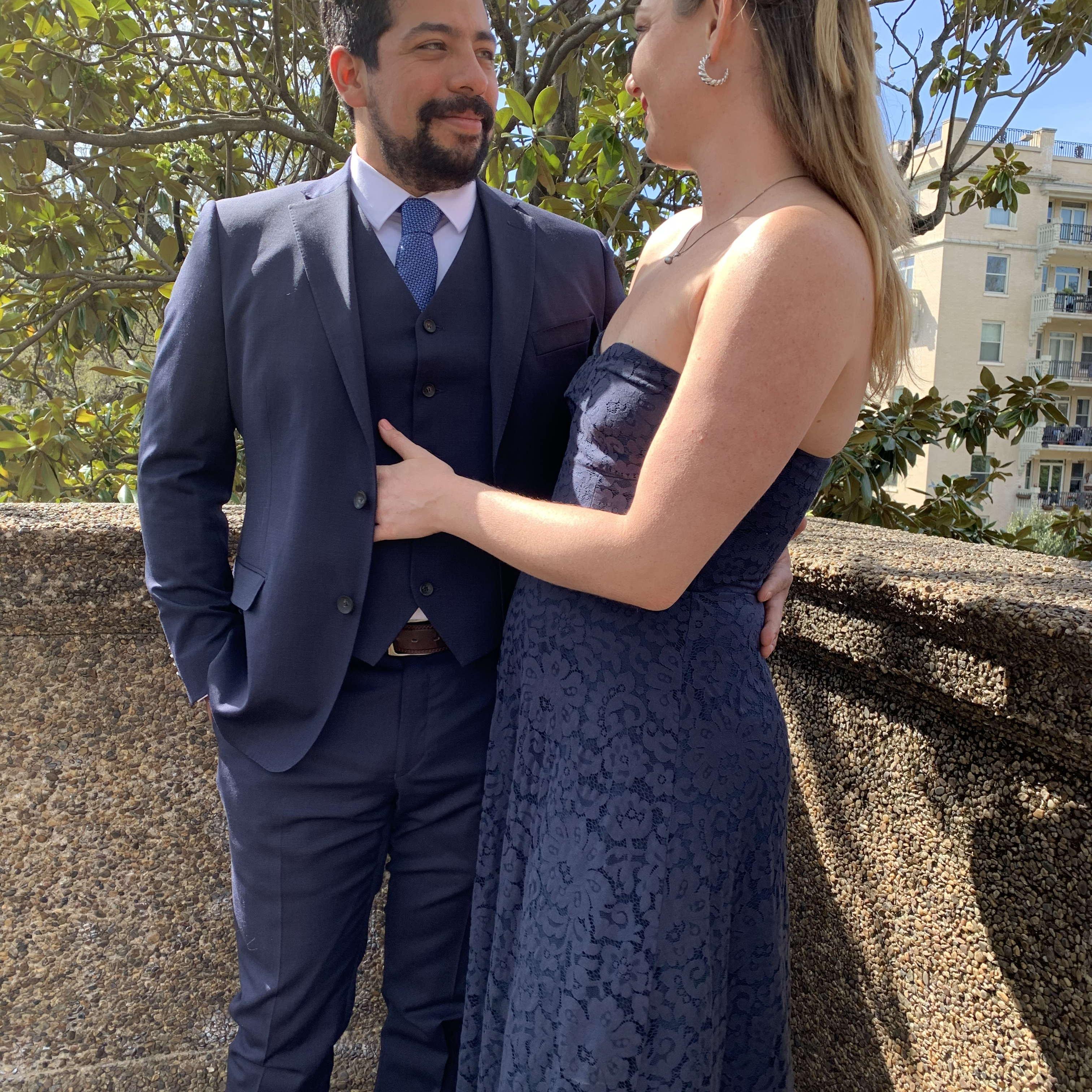 Ryan & Ricardo's wedding, Washington DC. April, 2021.