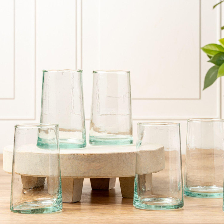 Verve Culture, Moroccan Large Cone Glass, Set of 6 | Zola