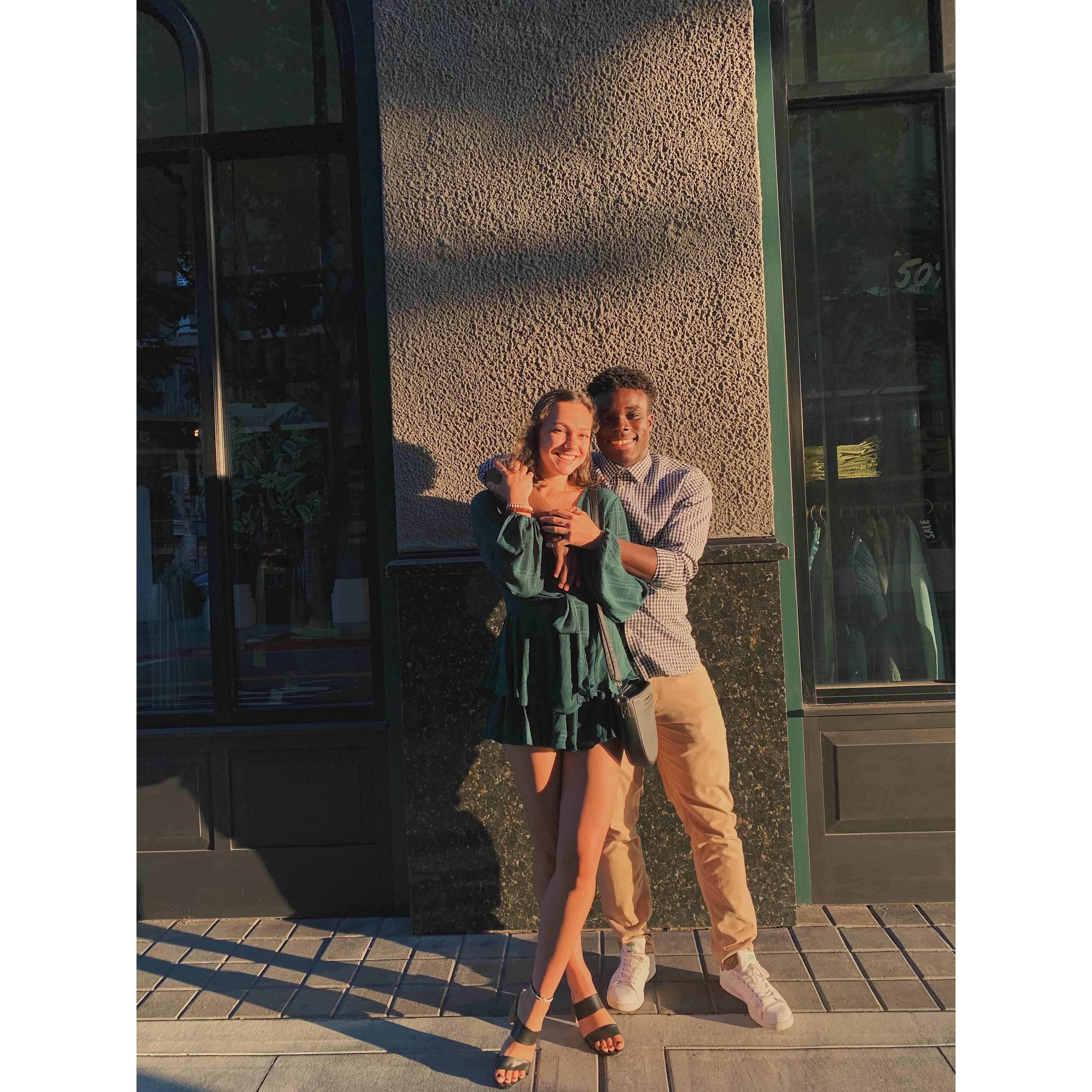 June 17, 2020 - Aly's first visit to California