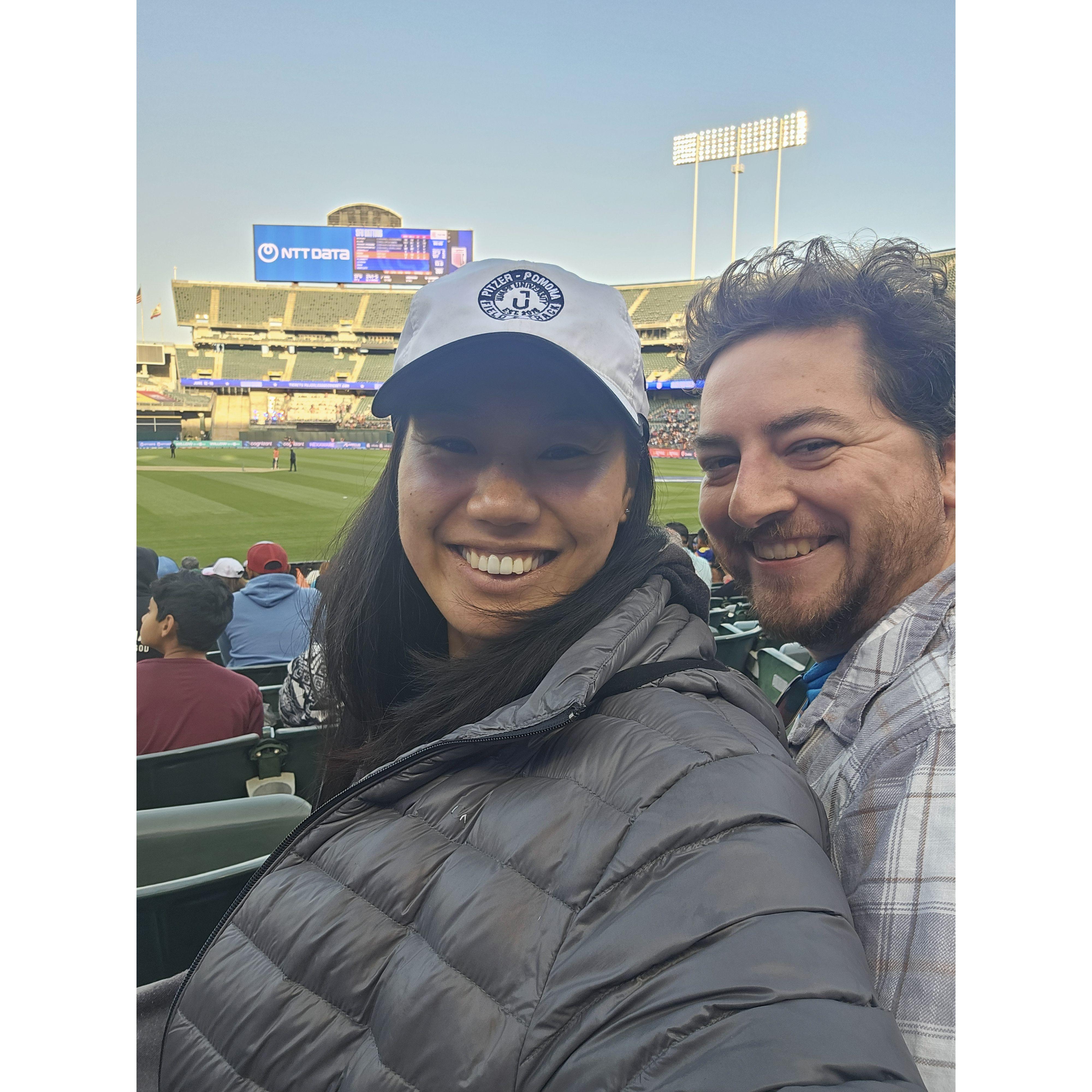 Gianna becoming a cricket connoisseur (2025)