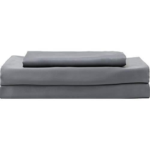 Hotel Sheets Direct 100% Bamboo Bed Sheet Set (King, Dark Gray)