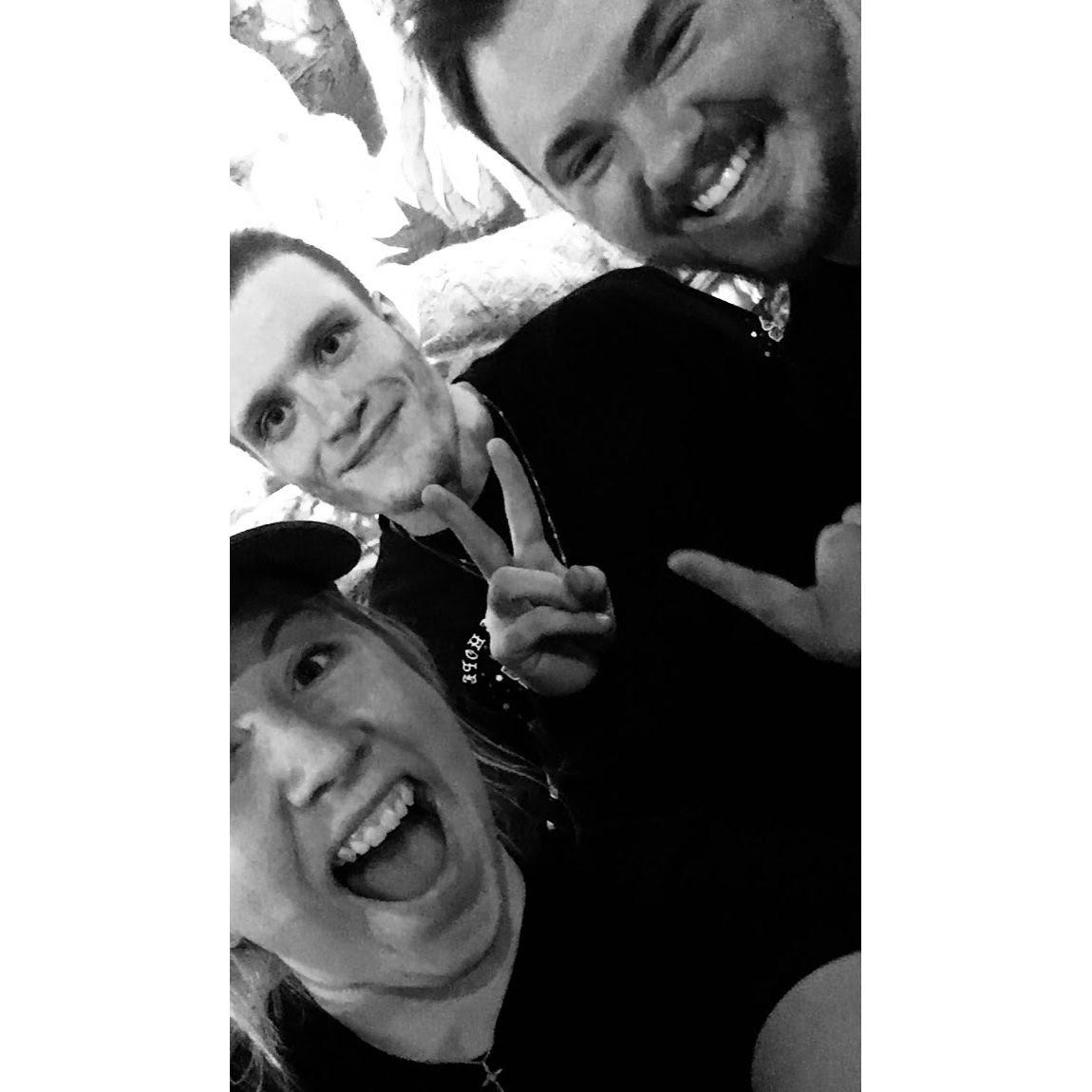 When we met the lead singer of one of our favorite bands