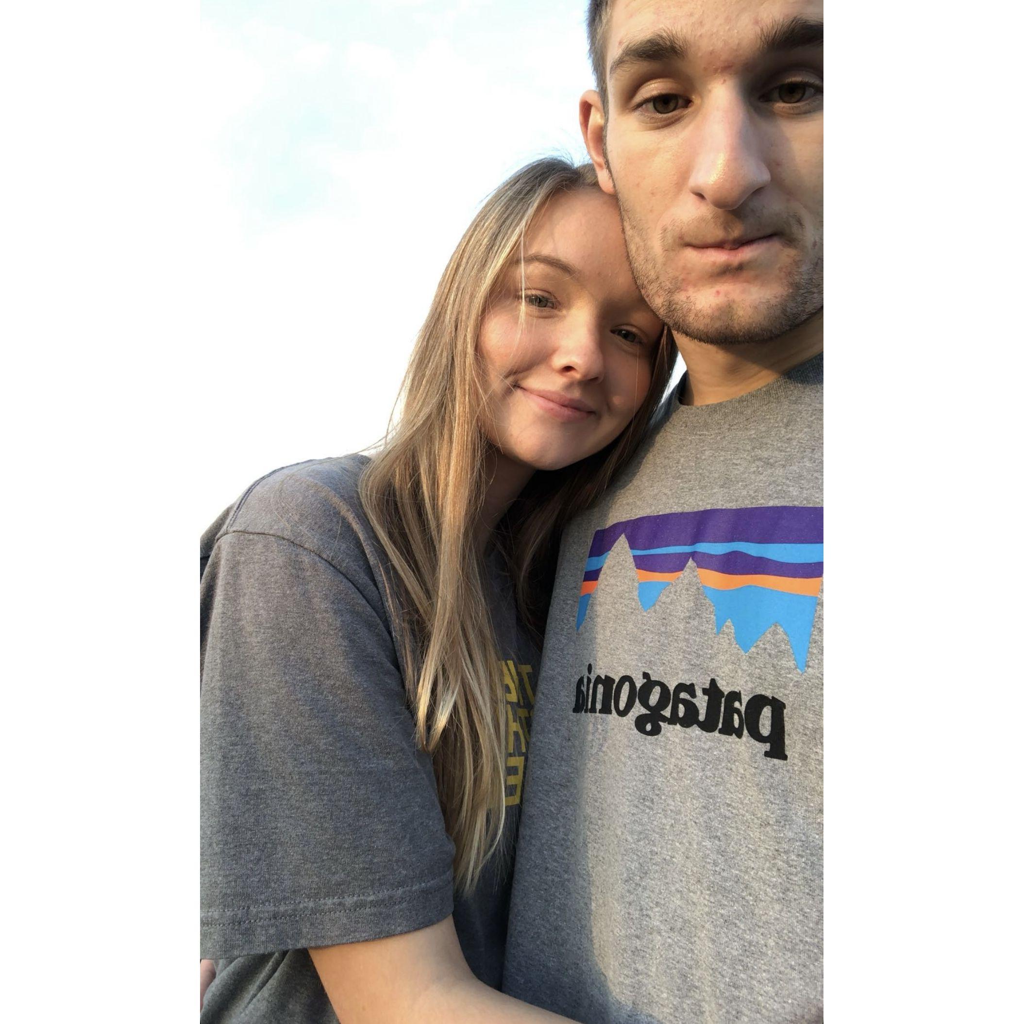 One of the first times at Hartley Park together in Duluth, MN!