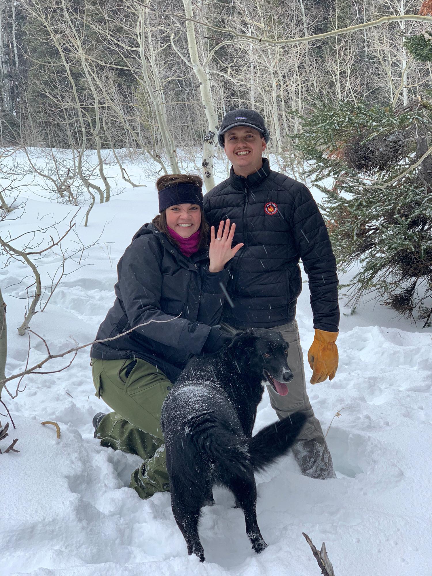 WE'RE ENGAGED! I love how Rob proposed!