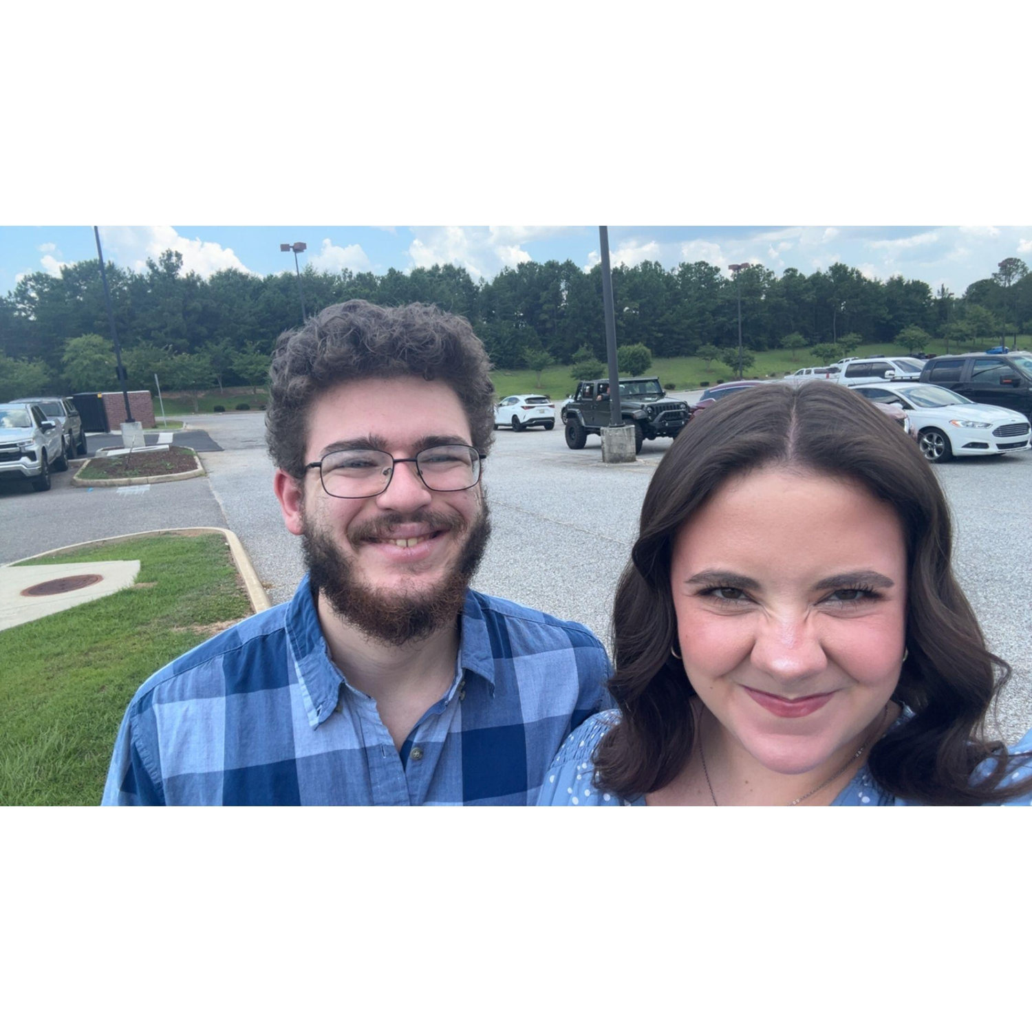 Our latest silly selfie