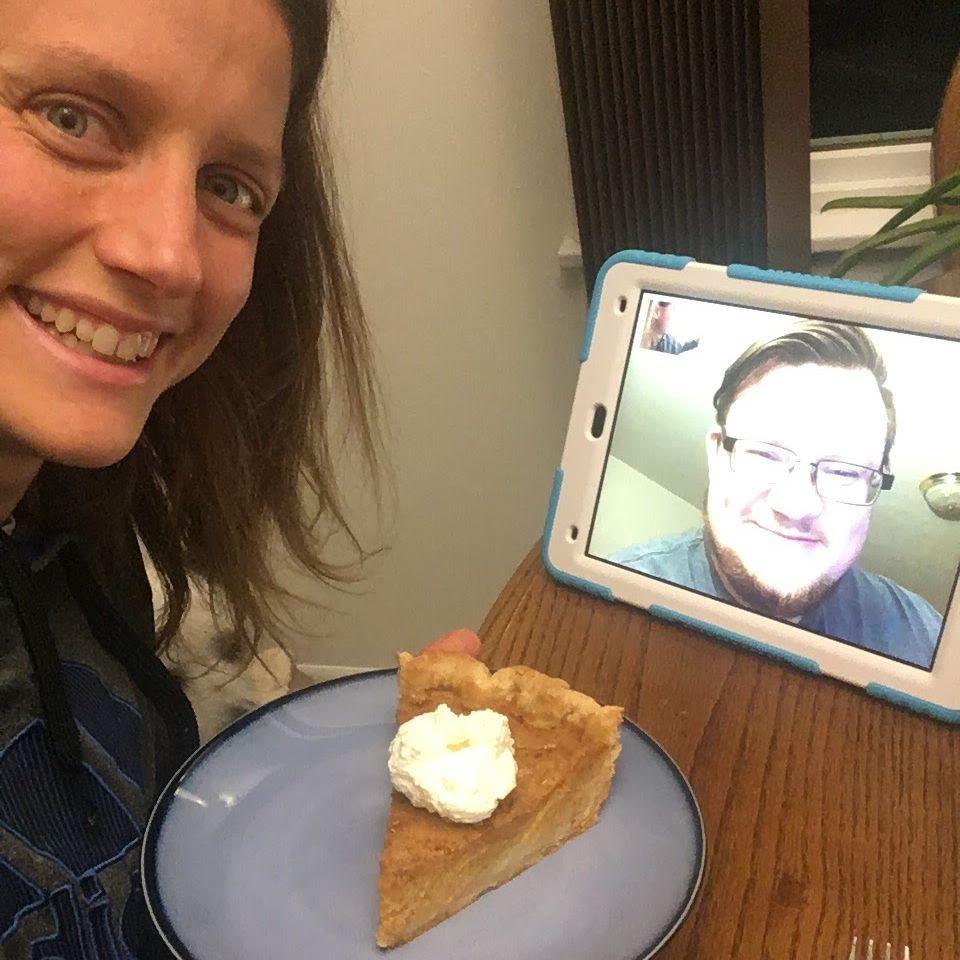 Digital pumpkin pie.