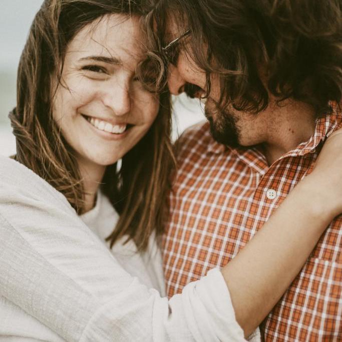 A friend took this photo 6 months into dating!