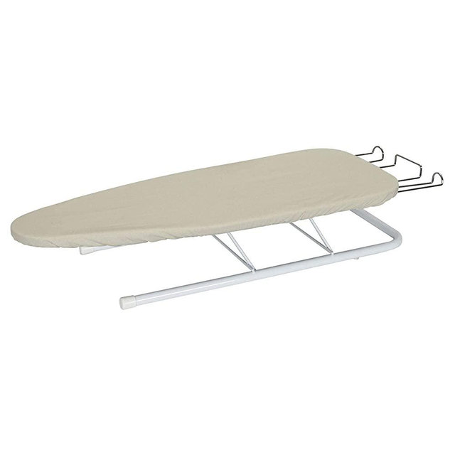 Household Essentials Natural Tabletop Board with Iron Rest Cover