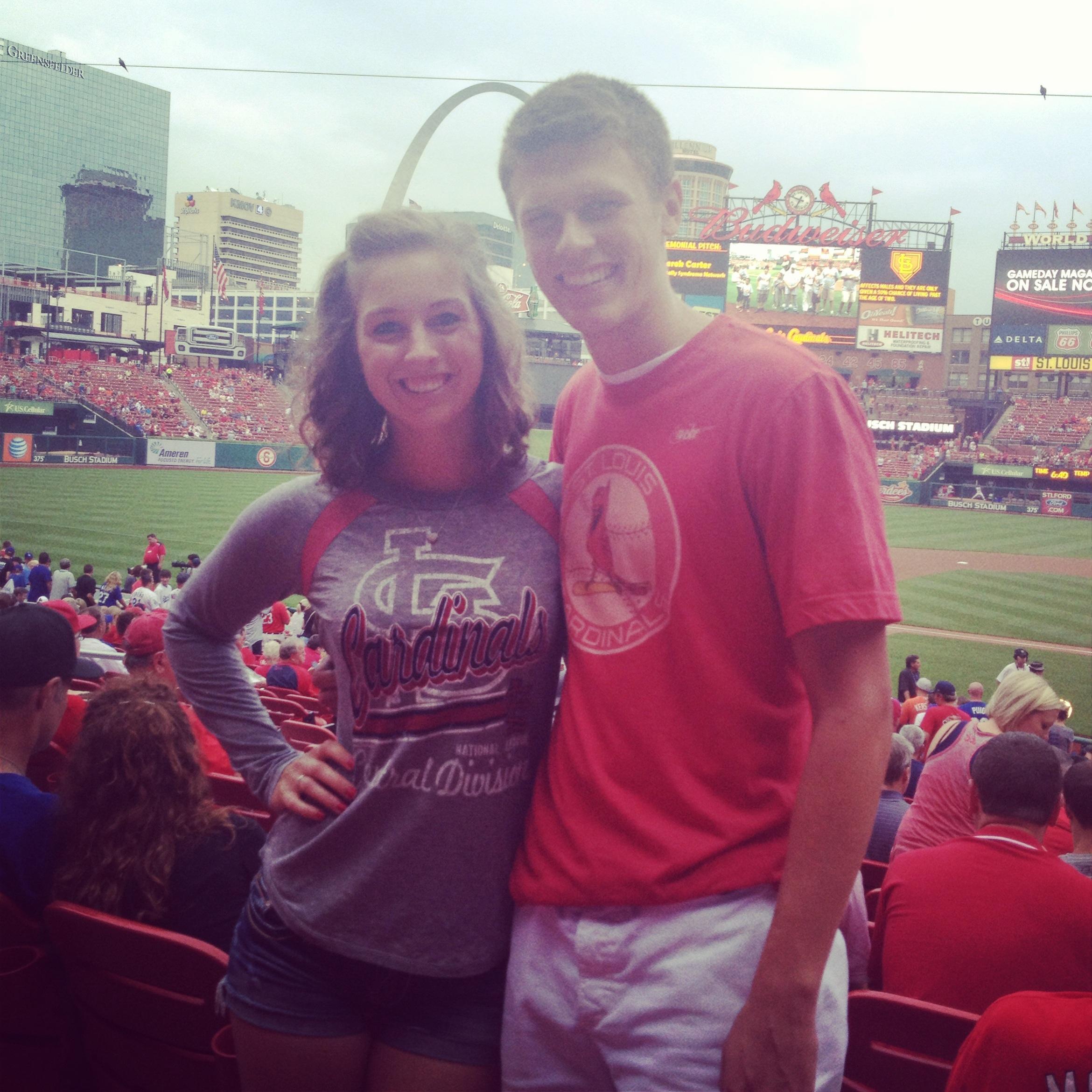 Drew took me to my first every major league baseball game! Now i've been to two!
