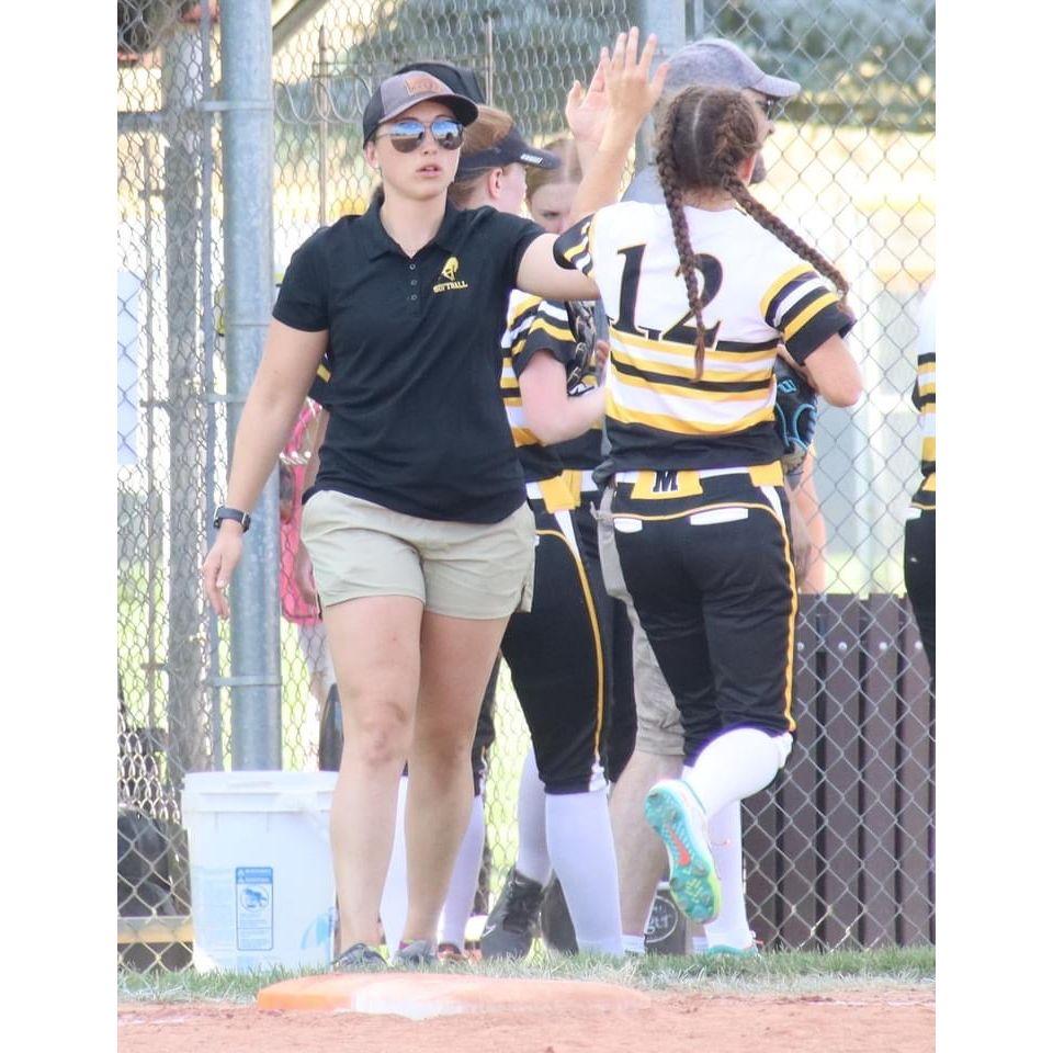 Anne coaching her favorite sport!