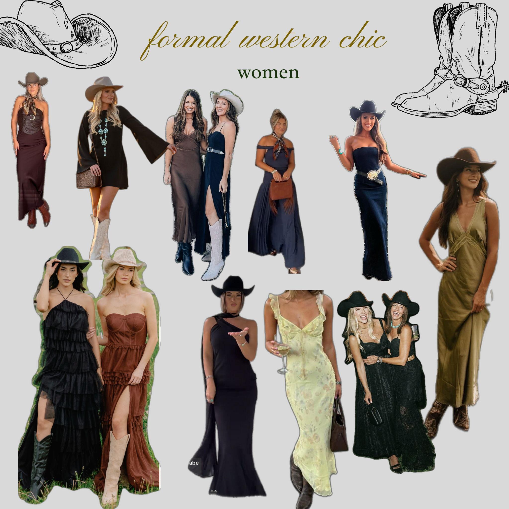 Formal Western Chic - Women