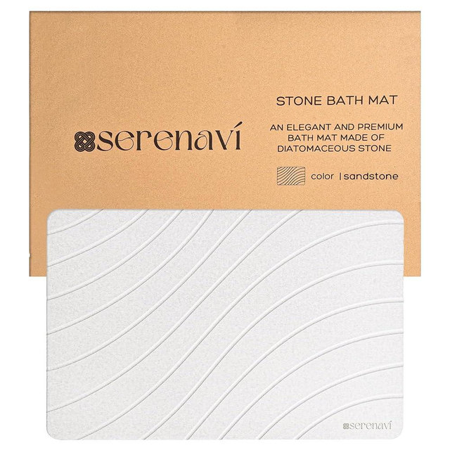 Stone Bath Mat (Sandstone, Sandstone)