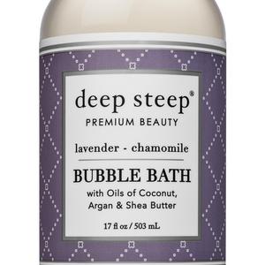 Deep Steep Bubble Bath, Lavender Chamomile, 17 Ounces