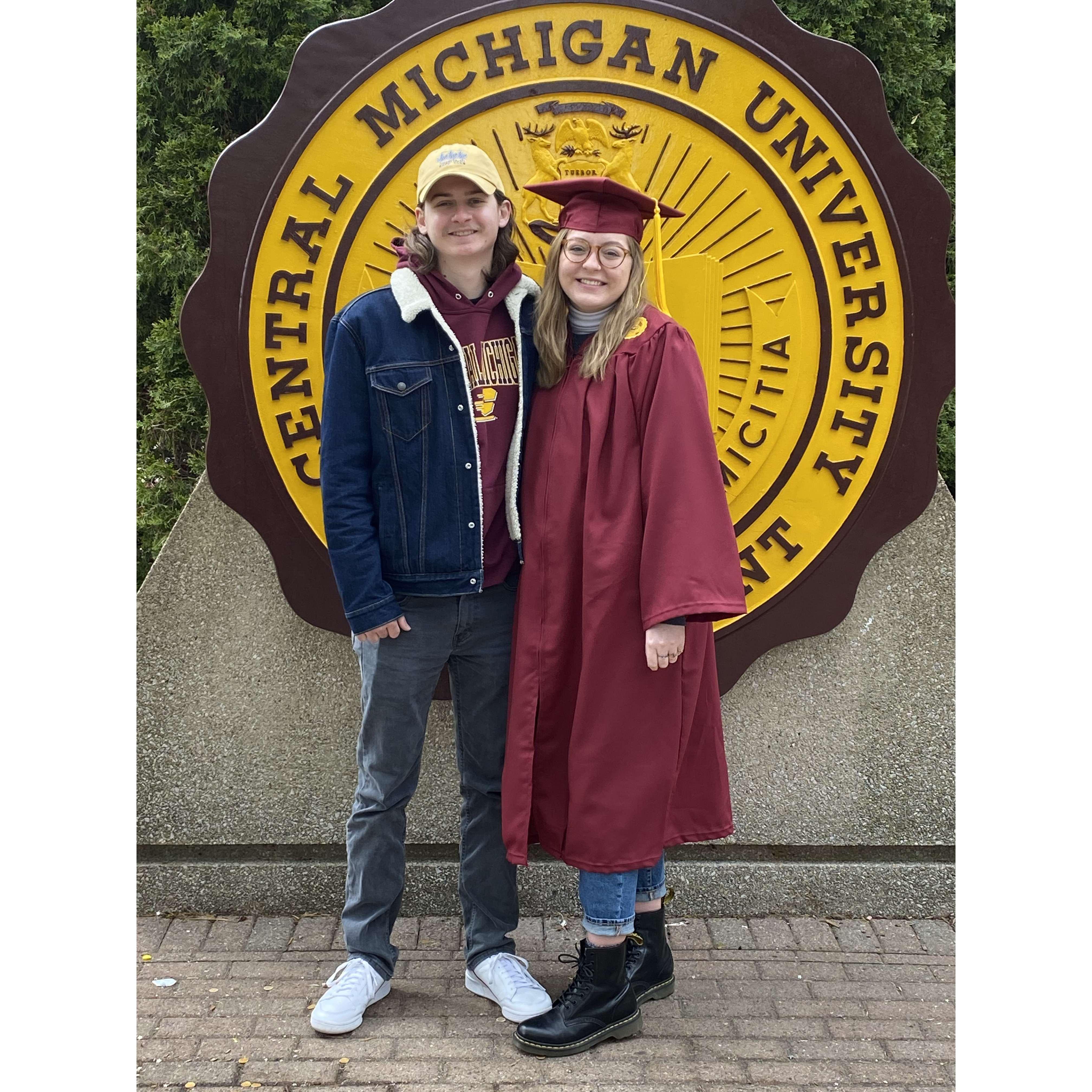 I just had to get this Ferris guy to rep CMU on graduation day