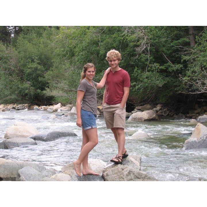 The first time Stephen came to Colorado with Emily's family on a summer vacation. This was during a camping trip to Twin Lakes Campground near Buena Vista, CO. Circa 2010.