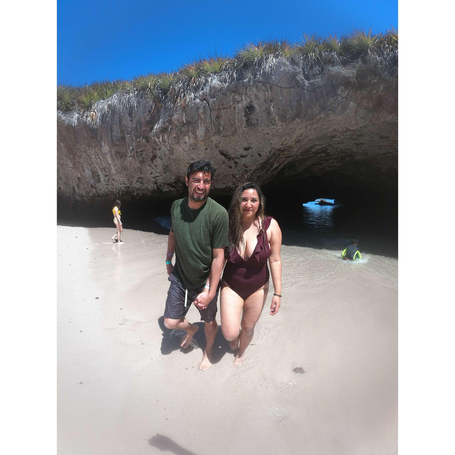 First trip to Puerto Vallarta after 4 months of dating.