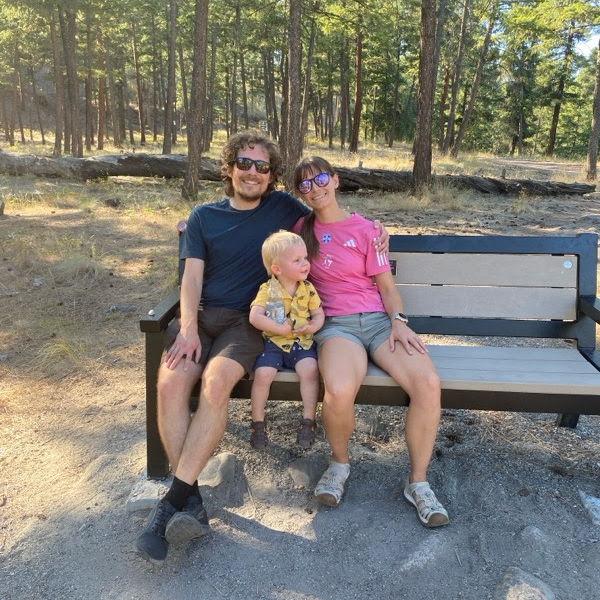 Hiking with Axel