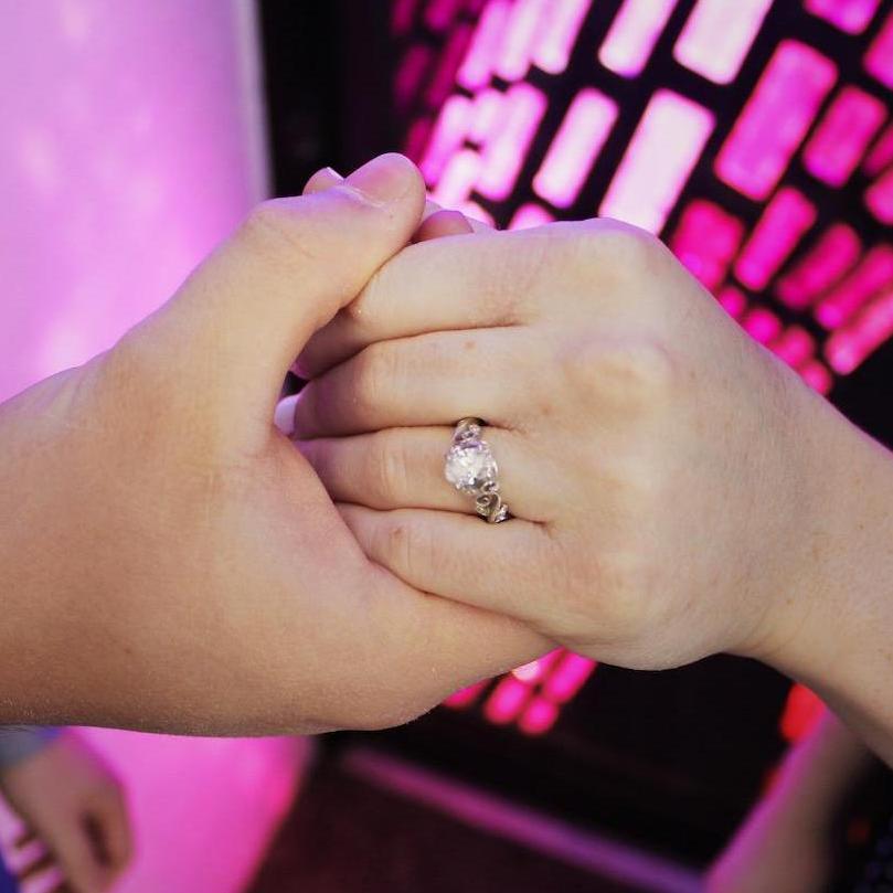 Engagement photos courtesy of Korinne West.