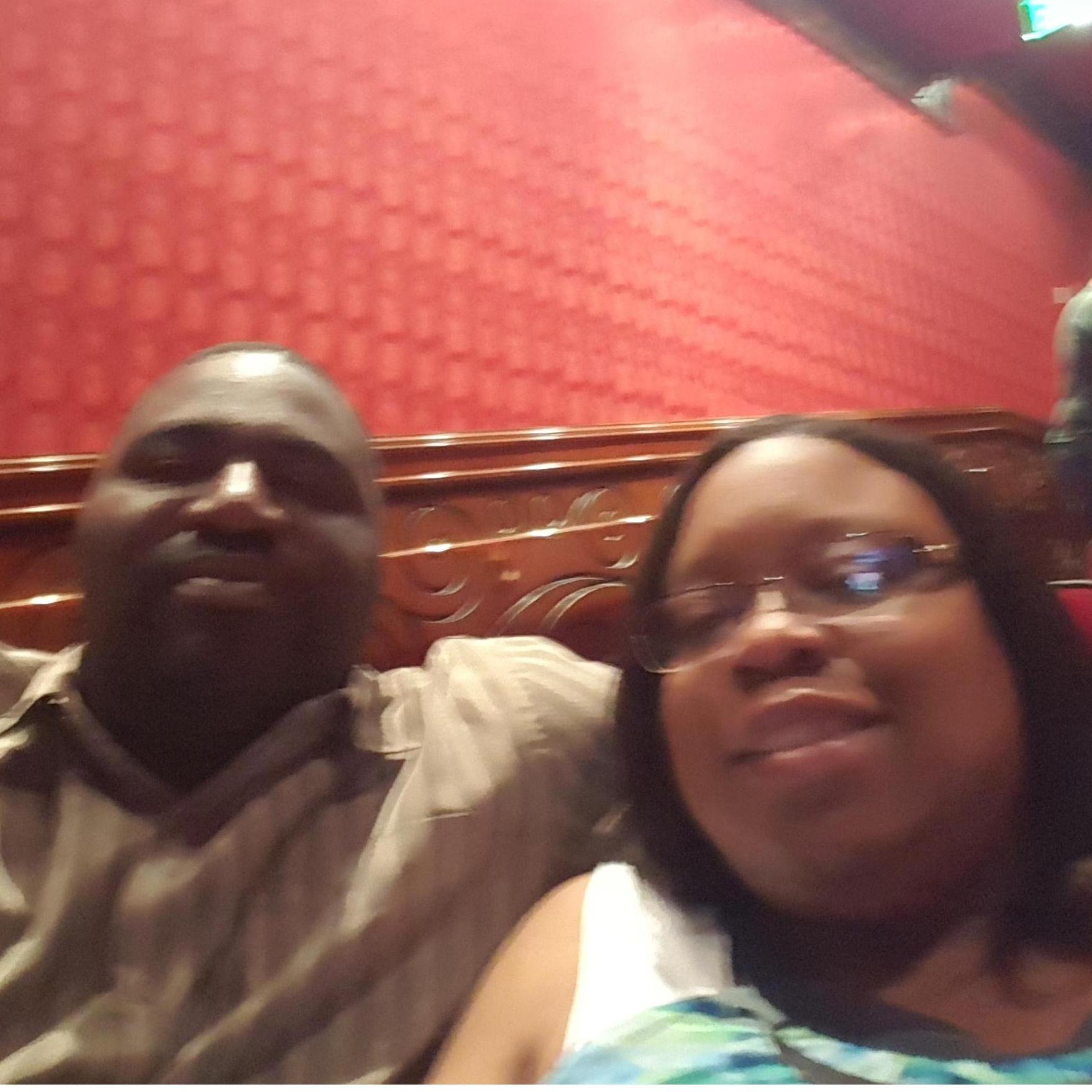 A date night in Las Vegas ready to see Gabriel Iglesias comedy show.