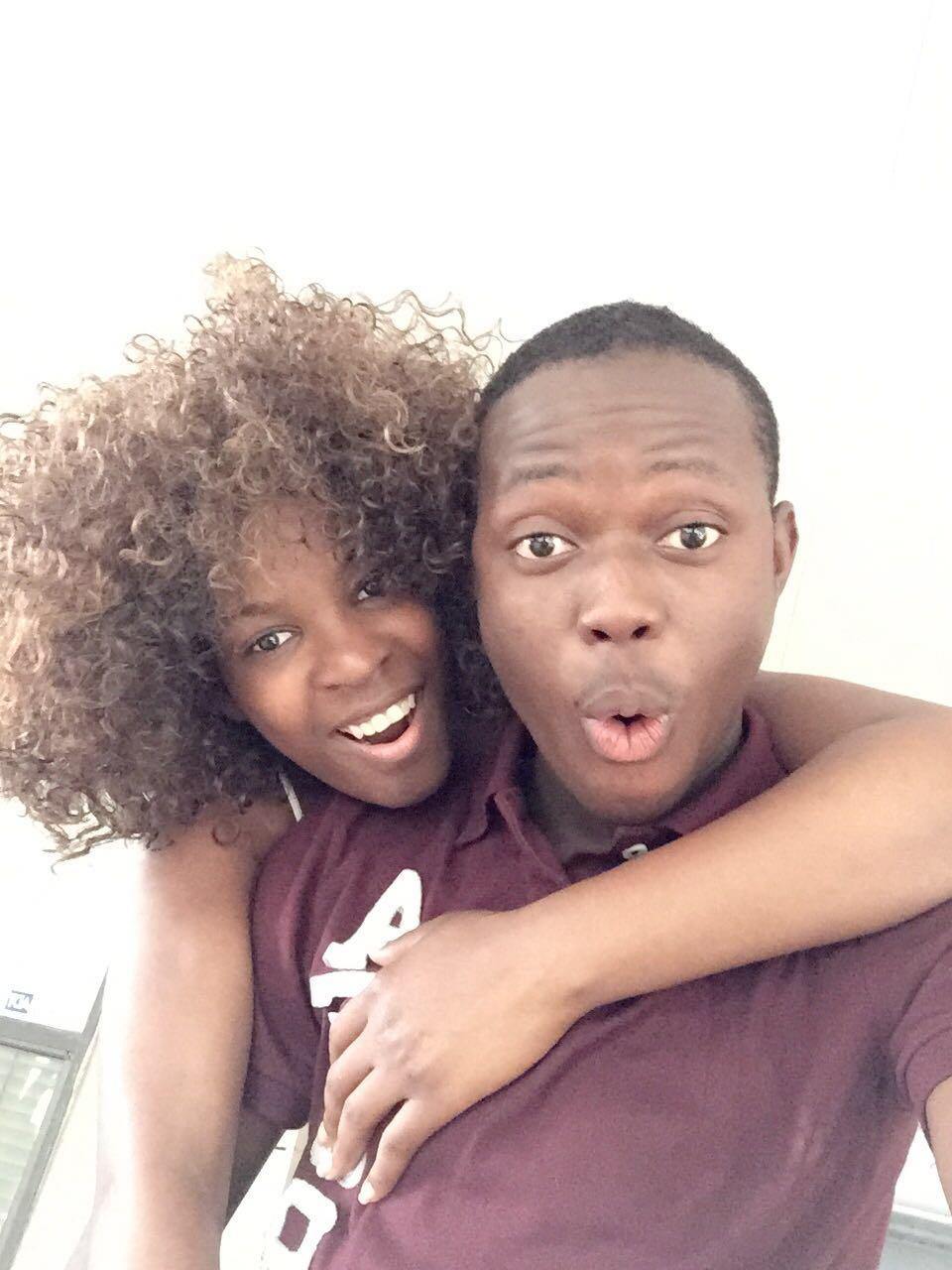 Our first selfie. “November 2015”