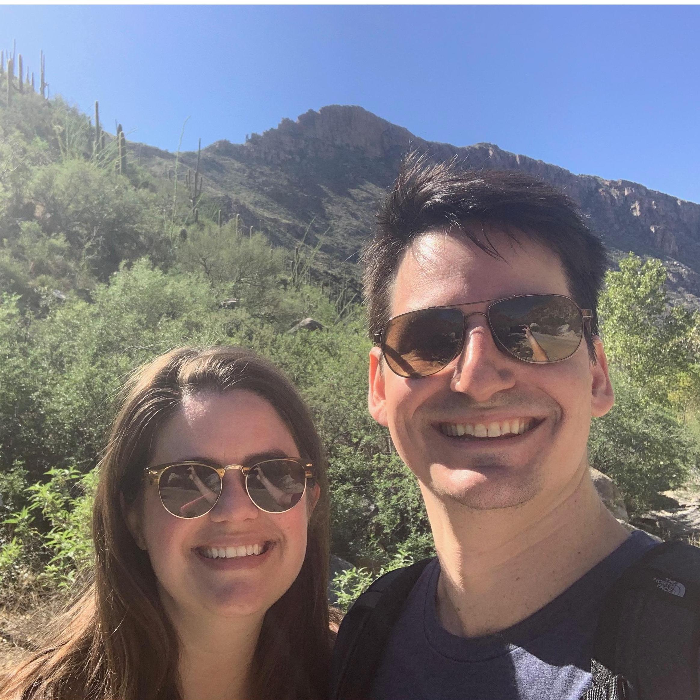 Hiking in Tucson