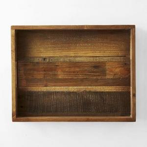 Reclaimed Wood Tray, Natural, 14"x18"