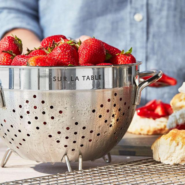 Sur La Table Stainless Steel Colander