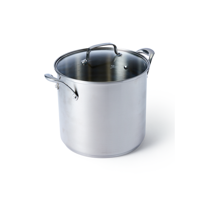 Capital Kitchen Evolve Stainless Steel Stockpot, 11 Litre