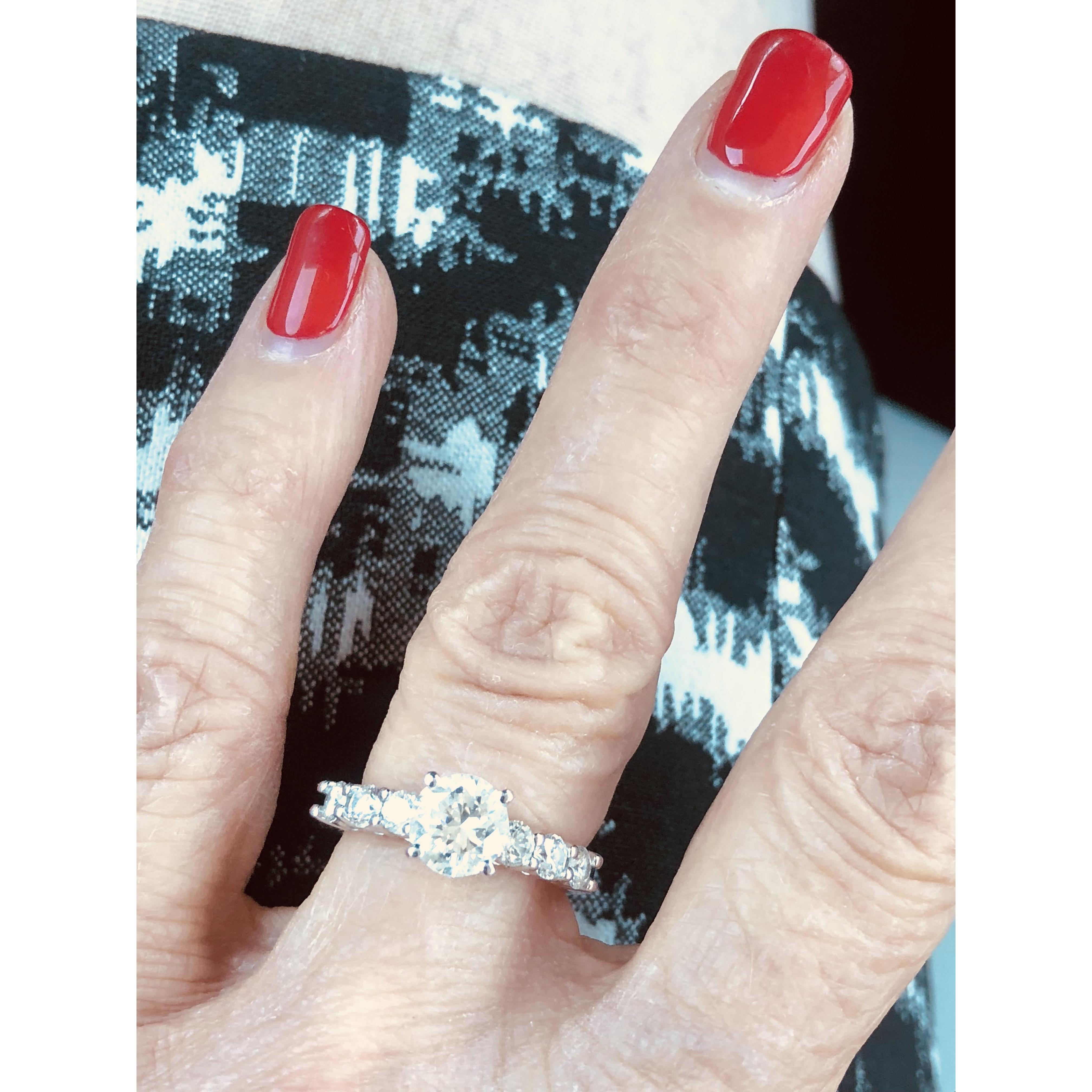 She said yes!