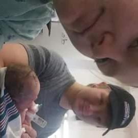 Our actual very first photo as a Family!