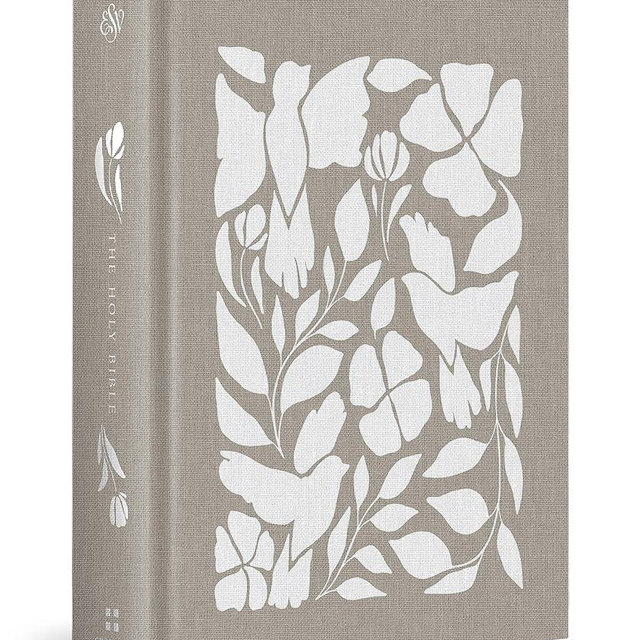 ESV Single Column Journaling Bible, Hosanna Revival Series (Cloth over Board, Norfolk Design)