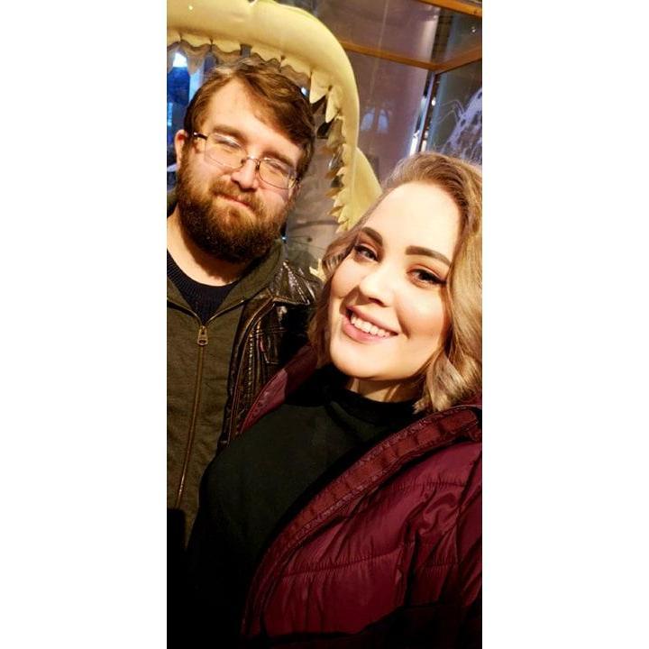 Celebrating our two year anniversary in Raleigh.