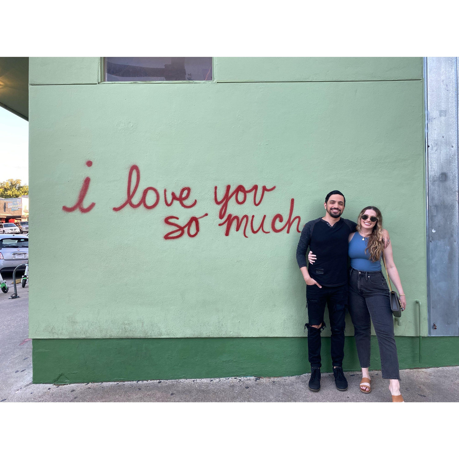 In Austin during our 2 week long stay