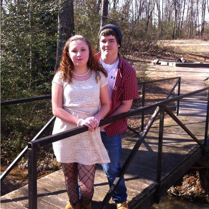 Trisha and Justin going on their first "date" without parents in 2015