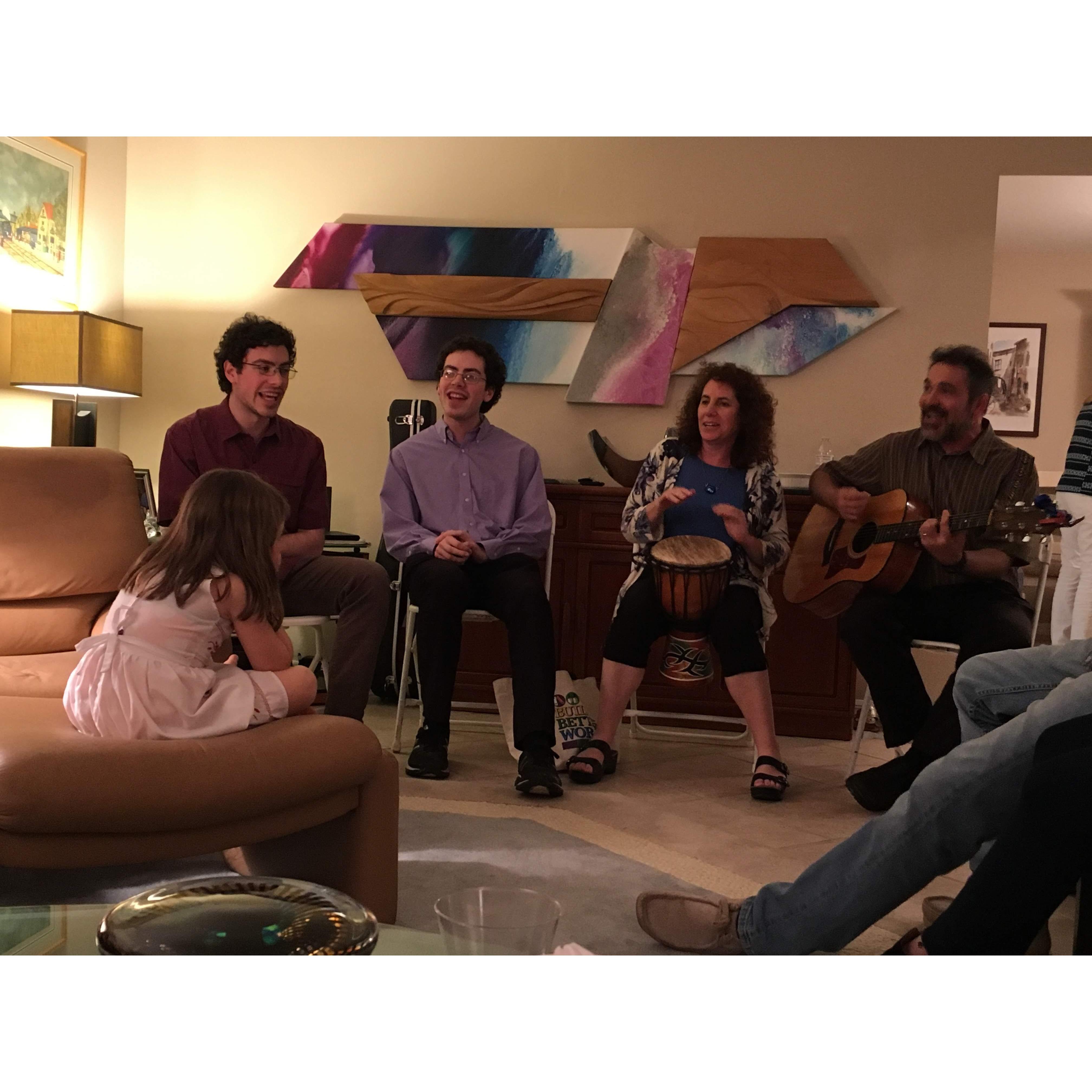 From Helen's first Thanksgiving with the Heitler clan.