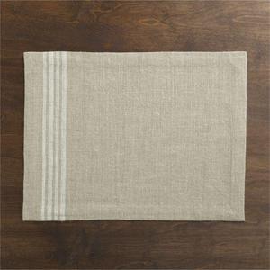 Easton White Stripe Placemat