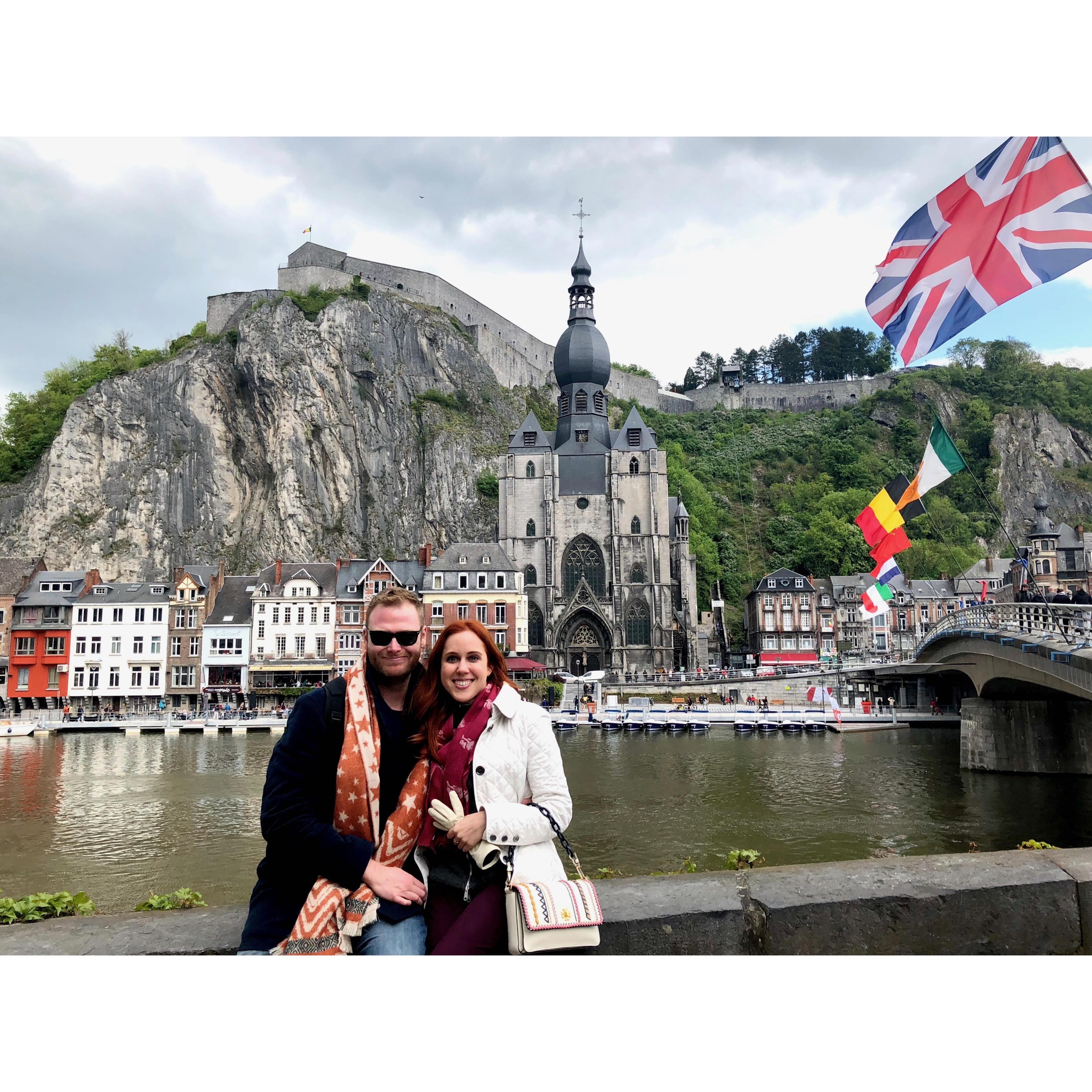 Taken in Dinant, Belgium, on our spring 2018 trip to Europe.