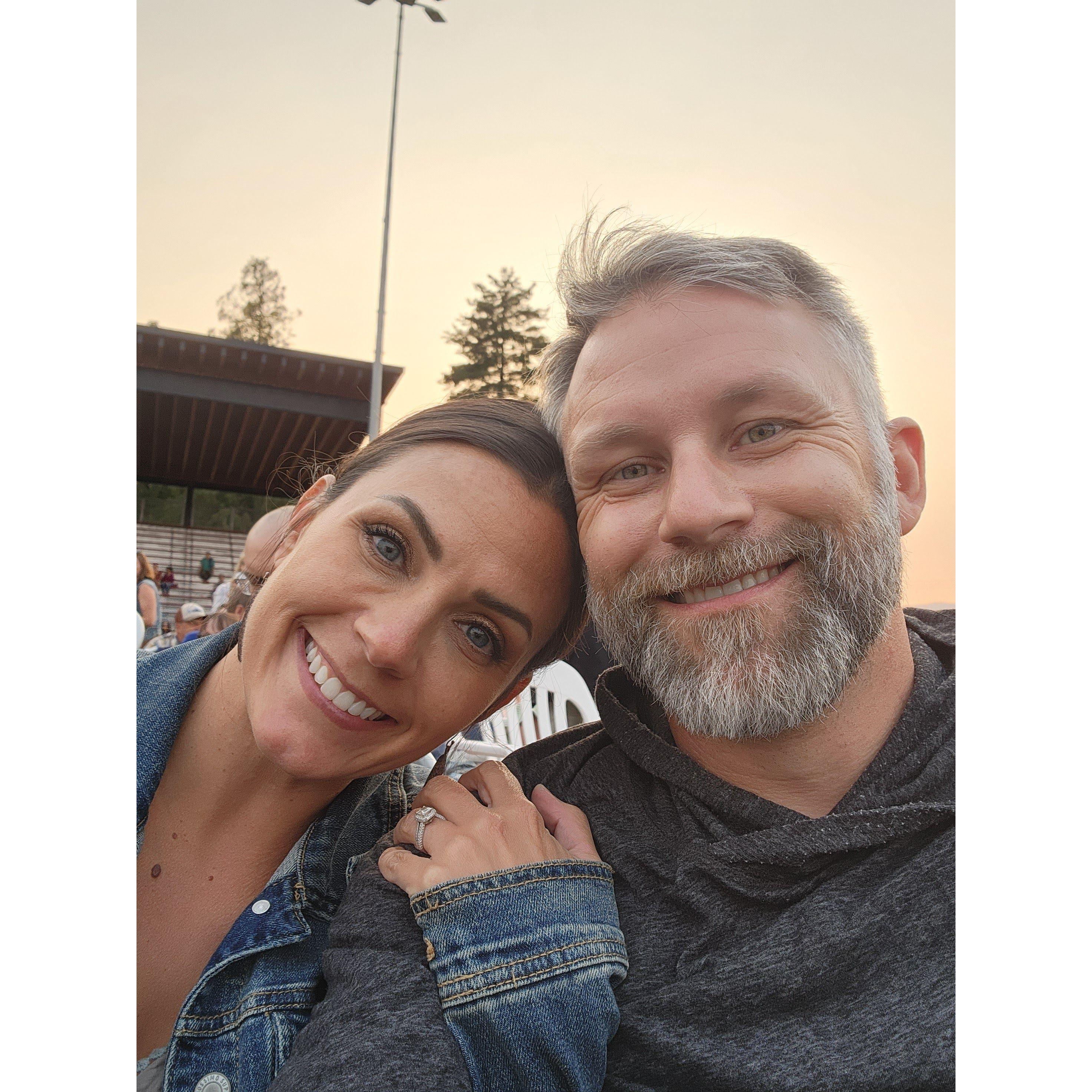 Are you surprised to see us at another concert?  We didn't think so either.