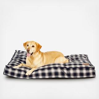 Ombre Plaid Pet Bed