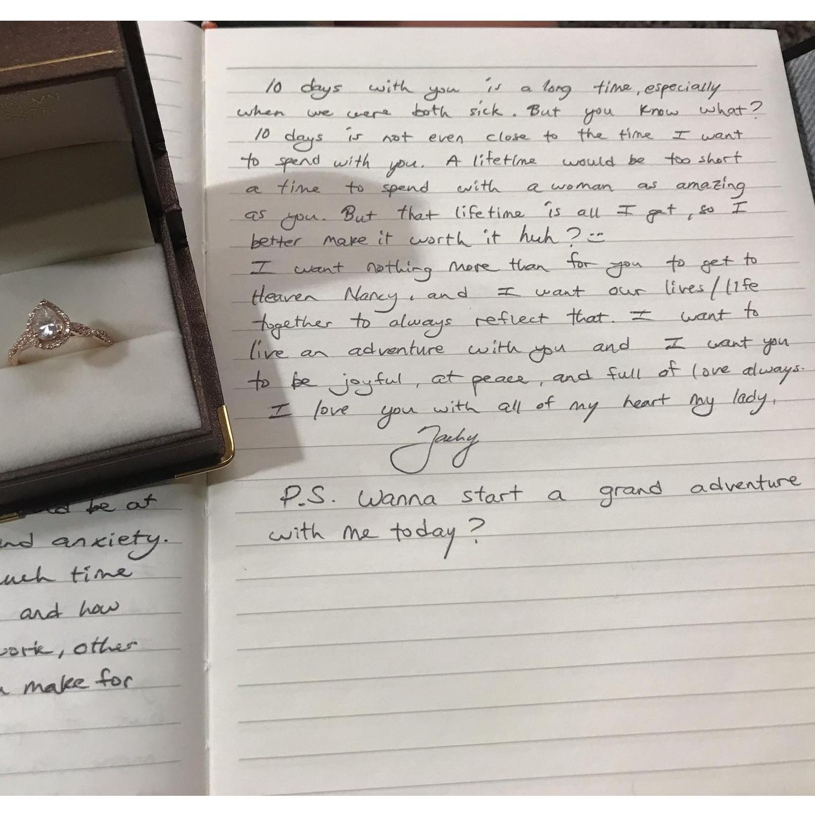 And the question was asked...