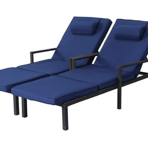 Patio Chaise Lounge Set