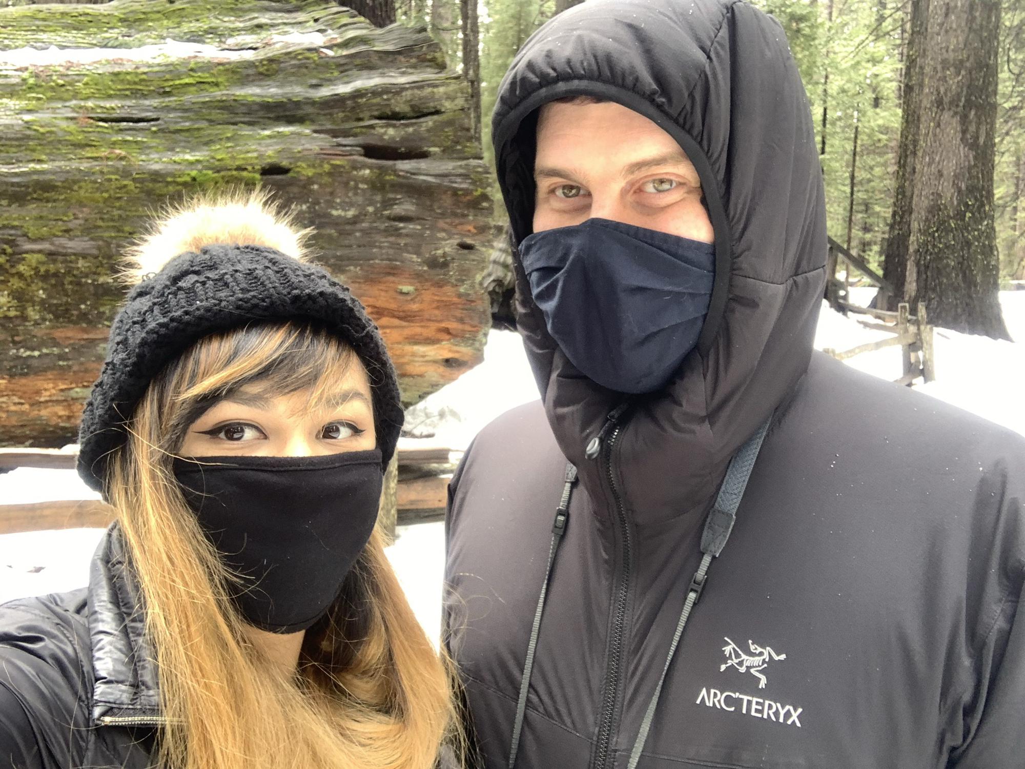 Snow day in Big Trees National Park